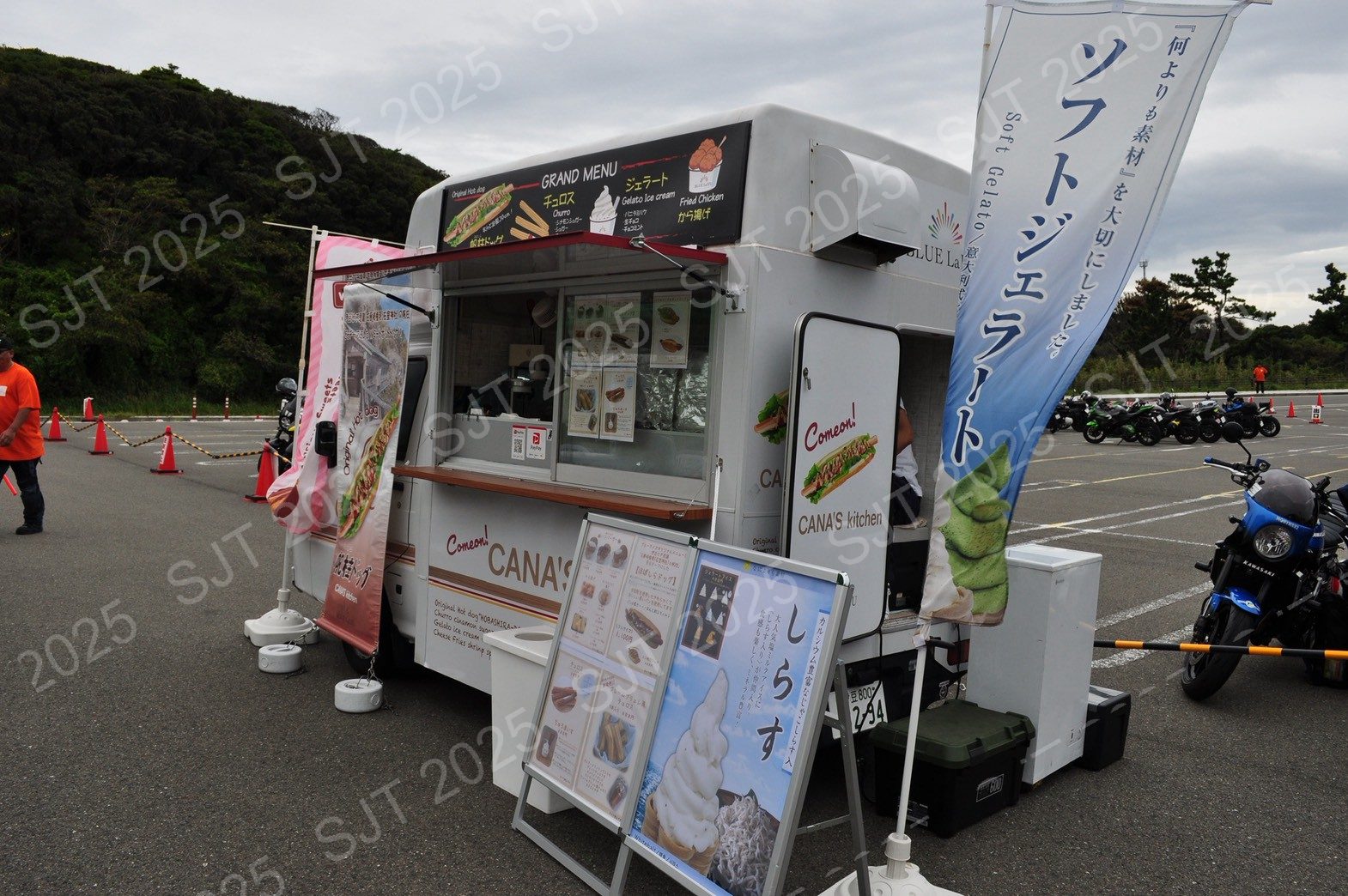 飲食ブース