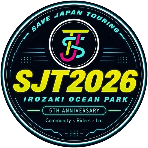 SJT2026 IROZAKI OCEAN PARK 5周年バッジ（SAVE JAPAN TOURING）